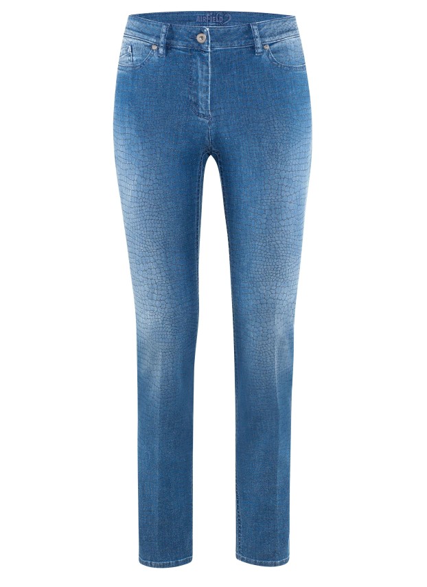 Spodnie jeansy z nadrukiem PUSH UP