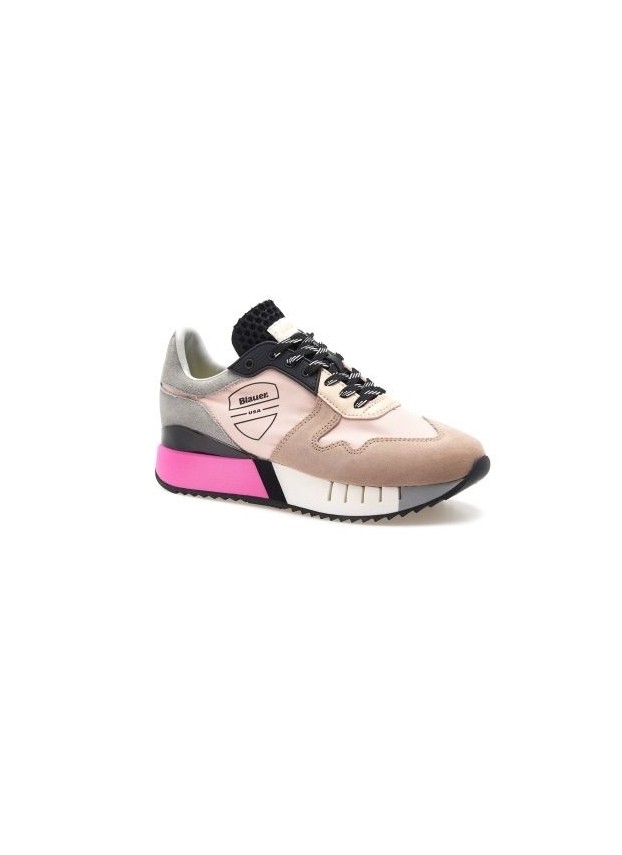 Sneakersy pudrowo - różowe MYRTLE 02